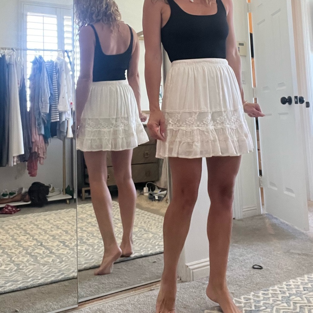 Lace skirts